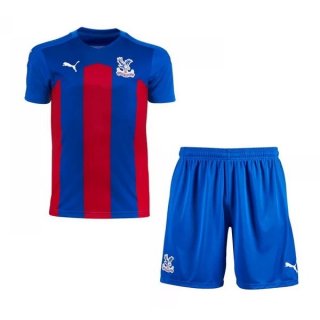 Maillot Crystal Palace Domicile Enfant 2020 2021 Rouge Bleu