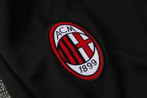 Survetement AC Milan 2018 2019 Blanc Noir