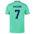 Maillot Real Madrid NO.7 Hazard Third 2019 2020 Vert