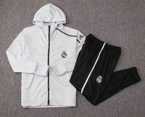 Survetement Real Madrid 2018 2019 Gris Noir