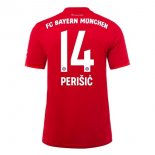 Maillot Bayern Munich NO.14 Perisic Domicile 2019 2020 Rouge