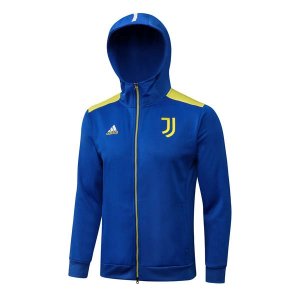 Sweat Shirt Capuche Ensemble Complet Juventus 2022 2023 Bleu