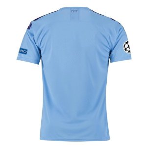 Maillot Manchester City Domicile 2019 2020 Bleu