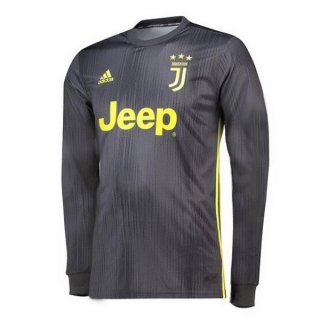 Maillot Juventus Third ML 2018 2019 Gris Maillot Juventus Third ML 2018 2019 Gris