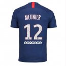 Maillot Paris Saint Germain NO.12 Meunier Domicile 2019 2020 Bleu