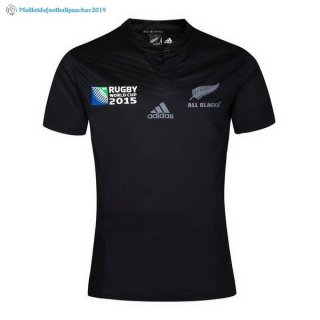 Champions Maillot Rugby All Blacks 2015 Noir