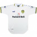 Thailande Maillot Leeds United Replica Domicile Retro 1999 2000 Blanc