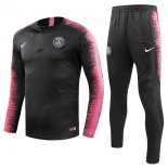 Survetement Paris Saint Germain 2018 2019 Noir Rose Marine