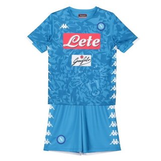 Maillot Naples Domicile Enfant 2018 2019 Bleu Maillot Naples Domicile Enfant 2018 2019 Bleu