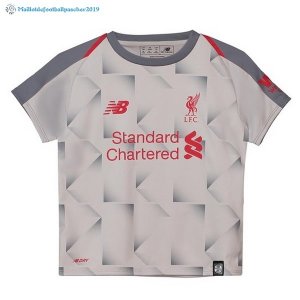 Maillot Liverpool Third Enfant 2018 2019 Blanc