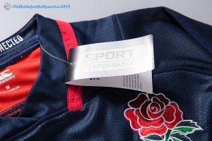 Maillot Rugby Angleterre Exterieur 2017 2018 Bleu