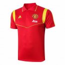 Polo Manchester United 2019 2020 Rouge Or