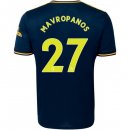 Maillot Arsenal NO.27 Mavropanos Third 2019 2020 Bleu