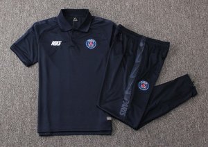 Polo Ensemble Complet Paris Saint Germain 2019 2020 Bleu