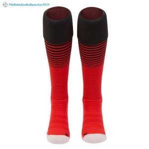 Chaussette Manchester United Domicile 2018 2019 Rouge