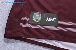 Maillot Rugby Manly Sea Eagles Domicile 2017 2018 Rouge