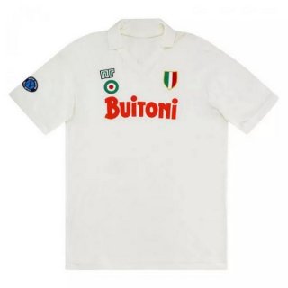 Maillot Naples Exterieur Retro 1987 1988 Blanc Maillot Naples Exterieur Retro 1987 1988 Blanc