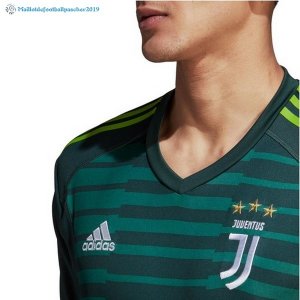 Maillot Juventus Domicile Gardien 2018 2019 Vert