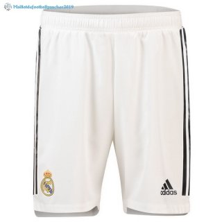 Pantalon Real Madrid Domicile 2018 2019 Blanc