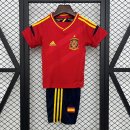 Maillot Espagne Domicile Enfant Retro 2012