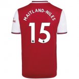 Maillot Arsenal NO.15 Maitland Niles Domicile 2019 2020 Rouge