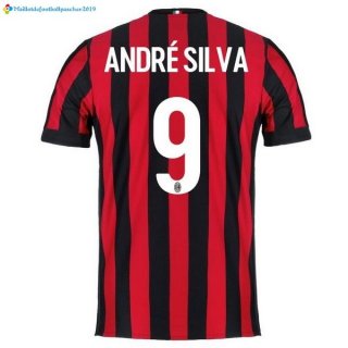 Maillot Milan Domicile Andre Silva 2017 2018