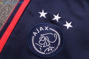 Survetement Ajax 2017 2018 Bleu Marine