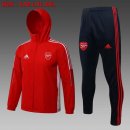 Coupe Vent Arsenal Ensemble Complet 2022 Rouge Noir