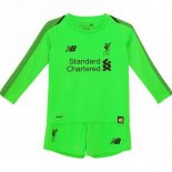 Maillot Liverpool Exterieur Gardien ML Enfant 2018 2019 Vert