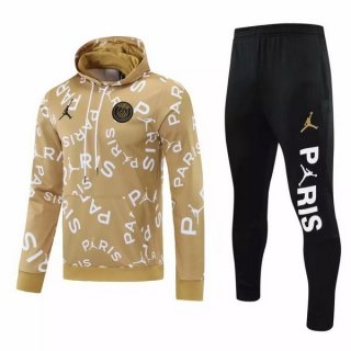 Sweat Shirt Capuche Paris Saint Germain 2021 2022 Jaune Noir Sweat Shirt Capuche Paris Saint Germain 2021 2022 Jaune Noir