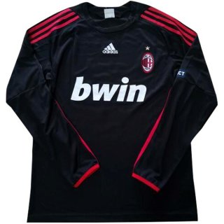 Maillot AC Milan Third ML Retro 2009/10 Noir