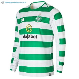 Maillot Celtic Domicile ML 2018 2019 Vert Maillot Celtic Domicile ML 2018 2019 Vert