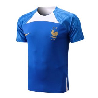 Maillot Entrenamien France 2022 2023 Bleu Maillot Entrenamien France 2022 2023 Bleu