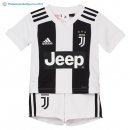 Maillot Juventus Domicile Enfant 2018 2019 Blanc Noir