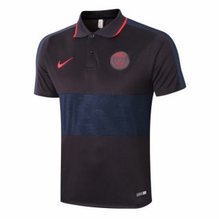 Polo Paris Saint Germain 2020 2021 Noir Rouge