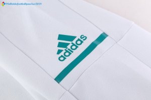 Sweat Shirt Capuche Real Madrid 2017 2018 Blanc Vert