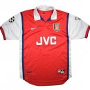 Maillot Arsenal Domicile Retro 1998 1999 Rouge