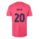 Maillot Real Madrid Exterieur NO.20 Vini Jr. 2020 2021 Rose