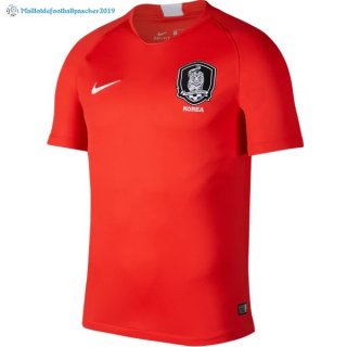 Maillot Corée Domicile 2018 Rouge Maillot Corée Domicile 2018 Rouge