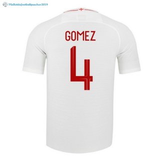 Maillot Angleterre Domicile Gomez 2018 Blanc Maillot Angleterre Domicile Gomez 2018 Blanc