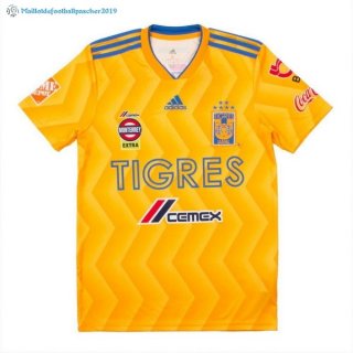 Maillot Tigres UANL Domicile 2018 2019 Jaune Maillot Tigres UANL Domicile 2018 2019 Jaune
