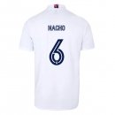 Maillot Real Madrid Domicile NO.6 Nacho 2020 2021 Blanc