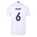 Maillot Real Madrid Domicile NO.6 Nacho 2020 2021 Blanc