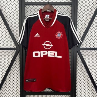 Thailande Maillot Bayern Munich Domicile Retro 2001-2002 Thailande Maillot Bayern Munich Domicile Retro 2001-2002