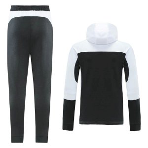 Sweat Shirt Capuche Marseille 2021 2022 Blanc Noir