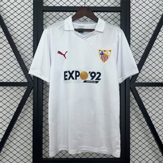 Thailande Maillot Séville Domicile Retro 1987-1990 Thailande Maillot Séville Domicile Retro 1987-1990