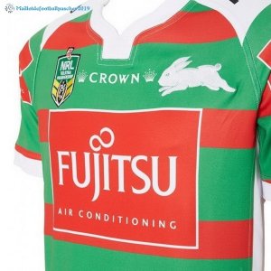 Maillot Rugby Rabbitohs Exterieur 2017 2018 Vert