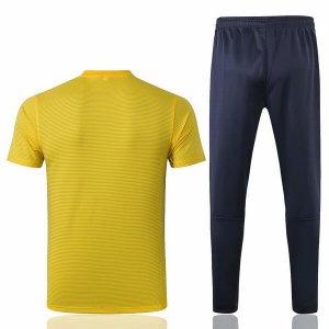 Polo Ensemble Complet Paris Saint Germain 2018 2019 Jaune