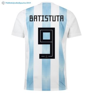 Maillot Argentine Batistuta Domicile 2018 Blanc Maillot Argentine Batistuta Domicile 2018 Blanc