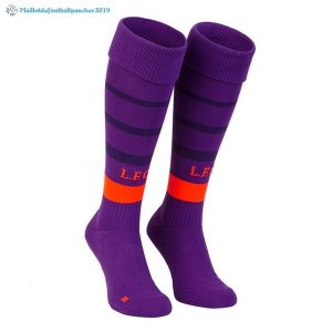 Chaussette Liverpool Exterieur 2018 2019 Purpura